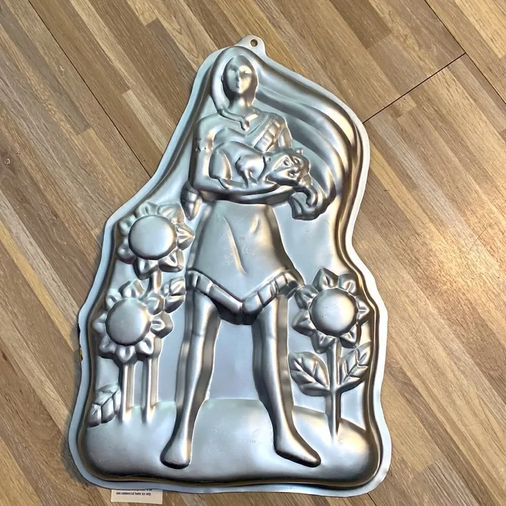 Disney Vintage Pocahontas Wilton Cake Pan baking Disney farmhouse decor wall art